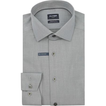 Olymp Luxor 24/Seven Overhemd Groen