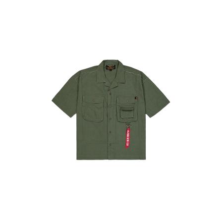 Alpha Industries ALPHA INDUSTRIES Overhemd olijfgroen