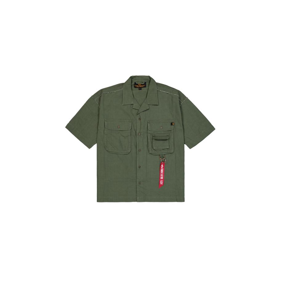 Alpha Industries ALPHA INDUSTRIES Overhemd olijfgroen -