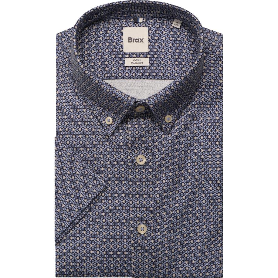 Brax Overhemd Korte mouw Multicolor