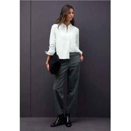 Street One Overhemdblouse in effen kleur