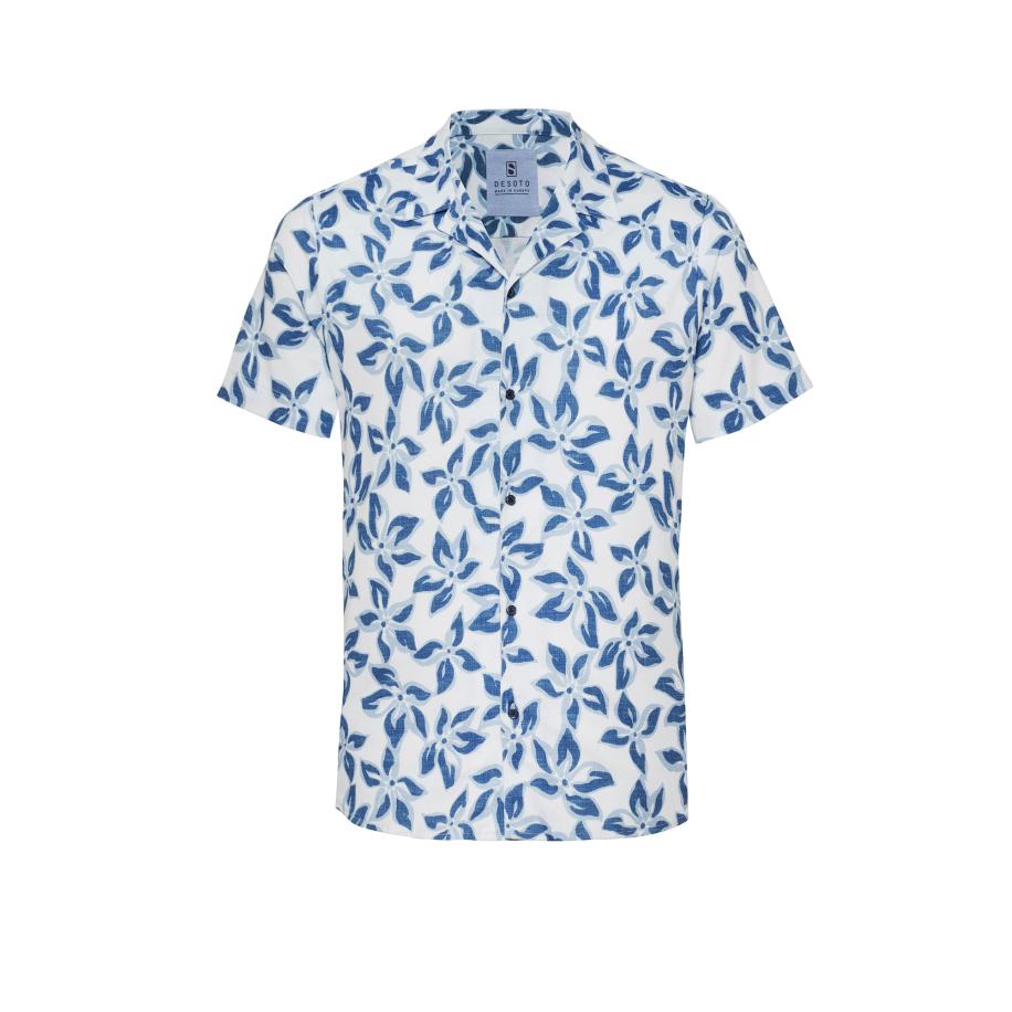 Desoto DESOTO Overhemd blauw / lichtblauw / wit -