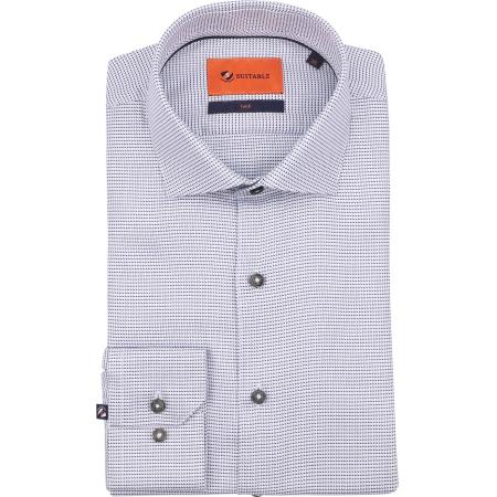 Suitable Overhemd Print Groen Hook