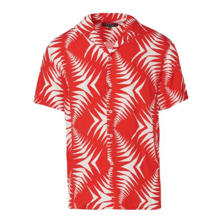 KOROSHI KOROSHI Overhemd rood / wit