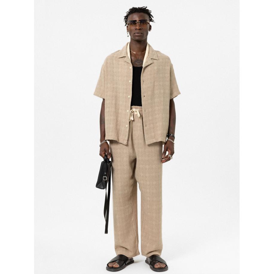 VAMOS CLO VAMOS CLO Overhemd donkerbeige -