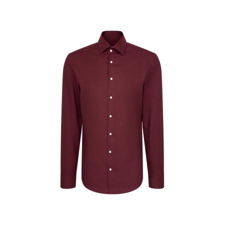 SEIDENSTICKER Zakelijk overhemd Schwarze Rose donkerrood