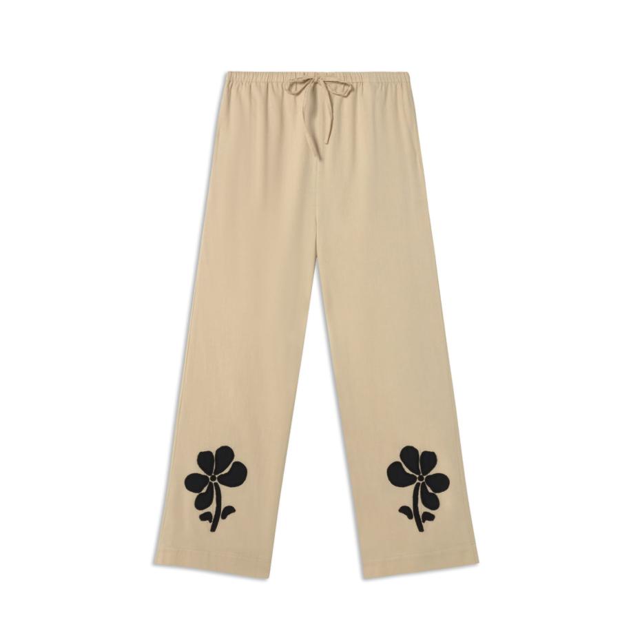 thinking mu Thinking MU Broek BRIGITTE crème -