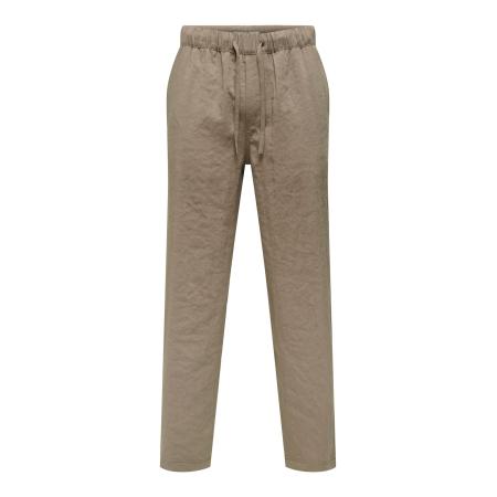 Only & Sons Only & Sons Broek Sinus donkerbeige