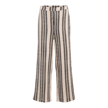 Object OBJECT Broek OBJOLAF crème / zwart