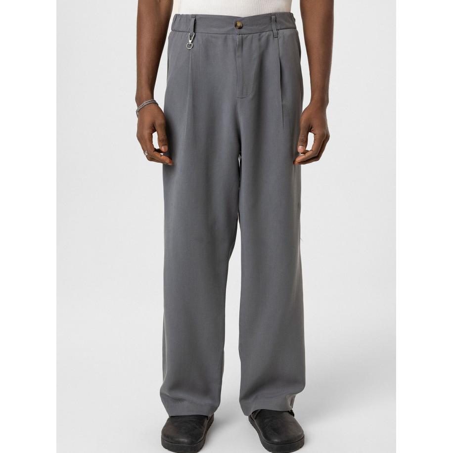 Dandalo Dandalo Bandplooibroek grijs -