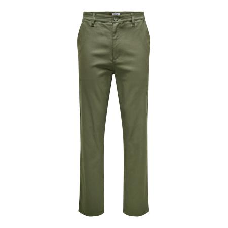 Only & Sons Only & Sons Broek ONSEdge olijfgroen