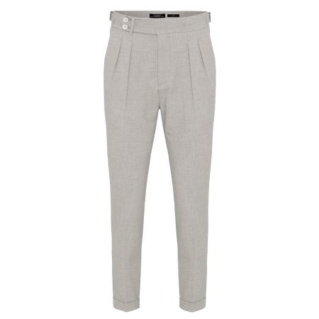 Antioch Antioch Bandplooibroek stone grey