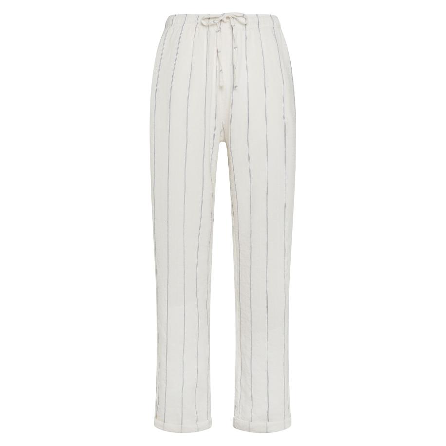 Deha DEHA Broek marine / wit -