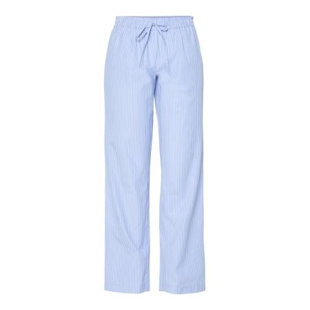 Pieces PIECES Broek PCFEMME lichtblauw / wit