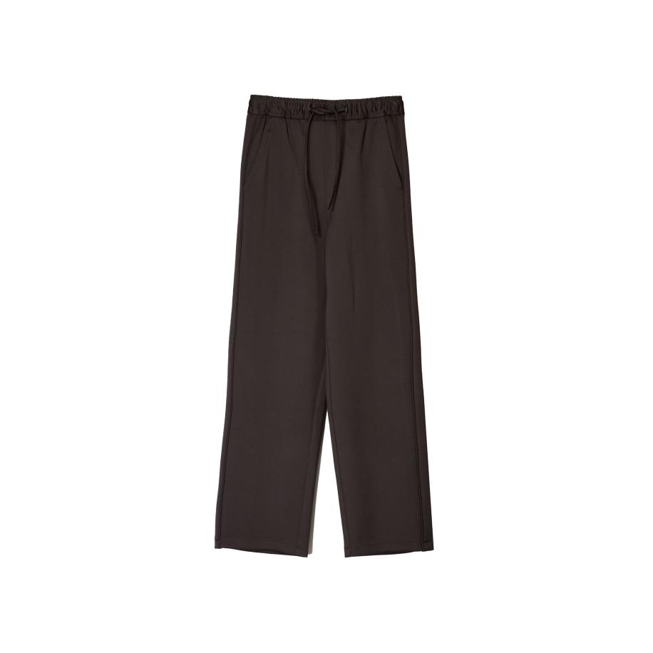 Bershka Bershka Broek donkerbruin -