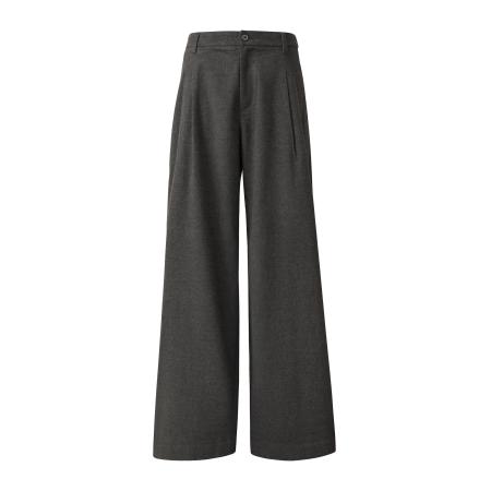 s.Oliver s.Oliver Bandplooibroek antraciet