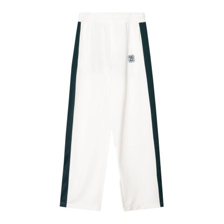 Bershka Bershka Broek donkergroen / offwhite