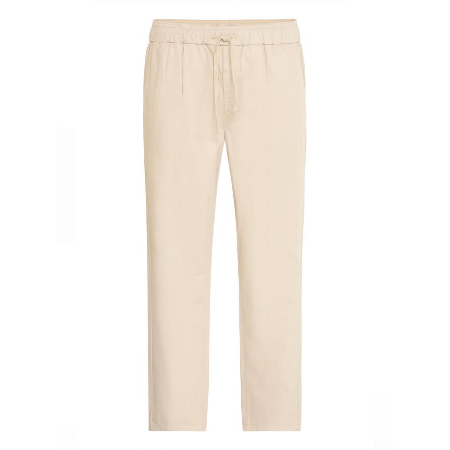 Casual Friday Casual Friday Bandplooibroek CFHAAKAN cotton beige -
