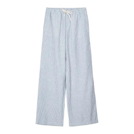 Bershka Bershka Broek marine / wit
