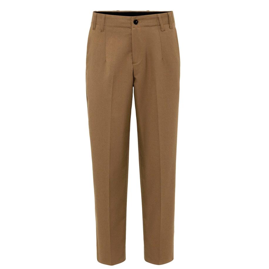 Antioch Antioch Bandplooibroek donkerbeige -