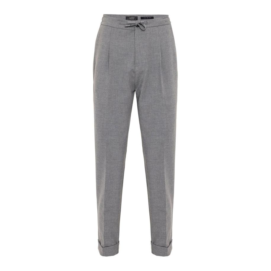Antioch Antioch Bandplooibroek grijs -