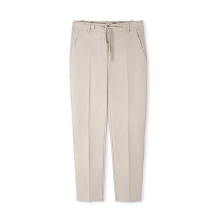 Ipekyol Ipekyol Bandplooibroek ecru