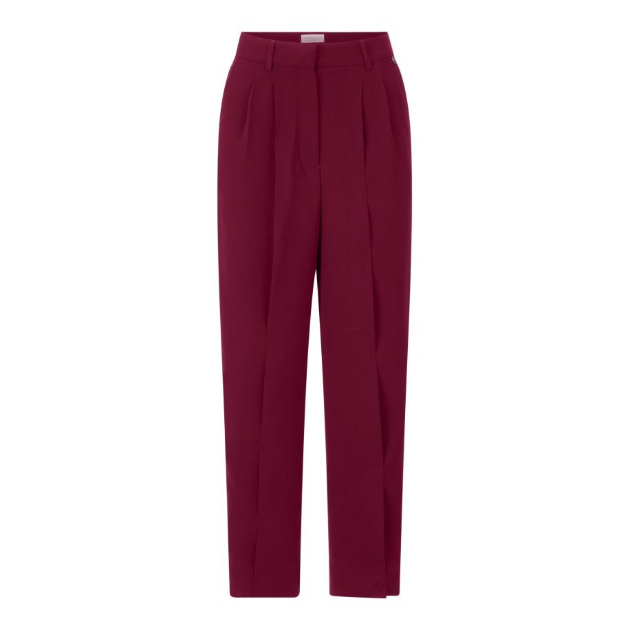 Rich & Royal Rich & Royal Broek bordeaux -