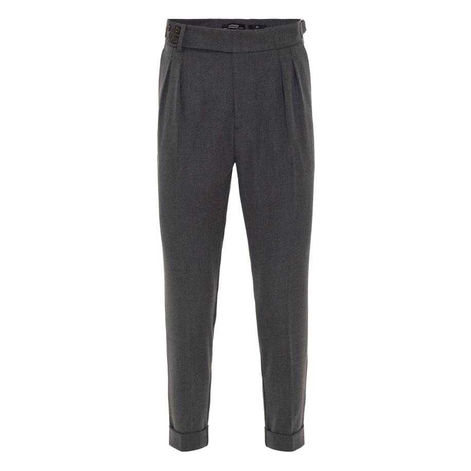 Antioch Antioch Bandplooibroek antraciet -