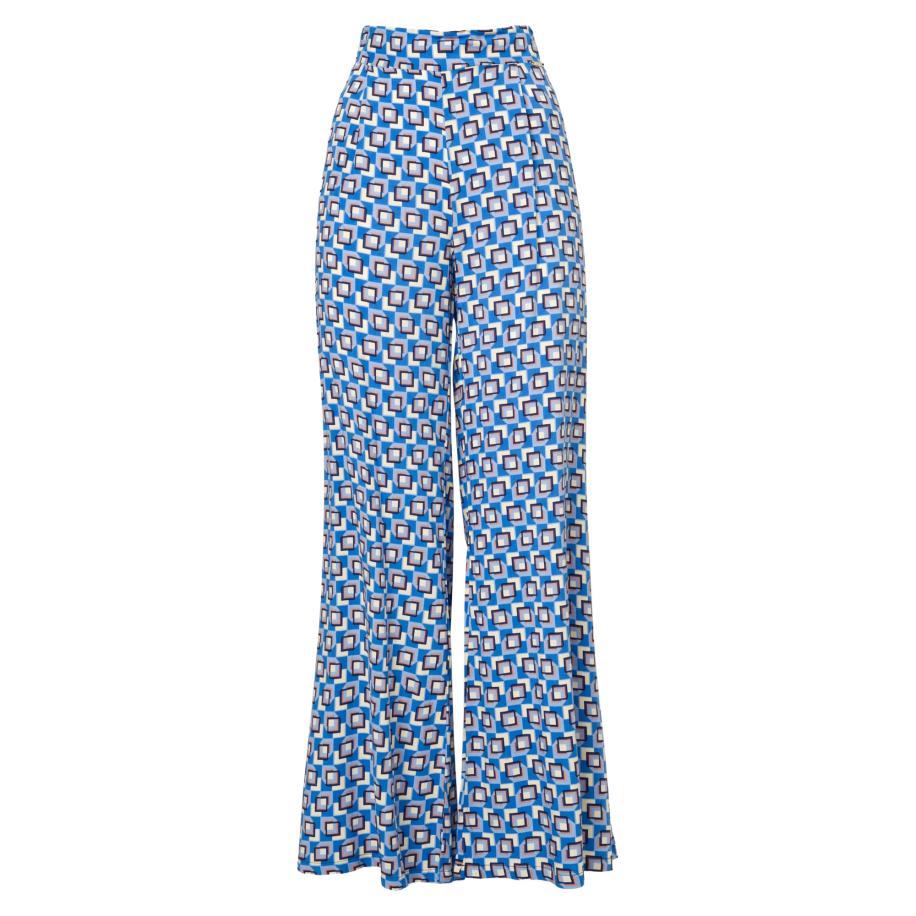 Influencer Influencer Broek lichtblauw / offwhite -