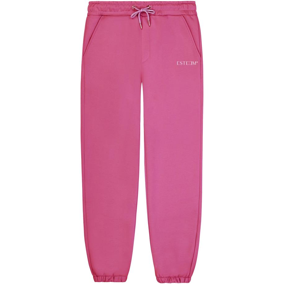 ESTEEM ESTEEM Broek pink / wit -