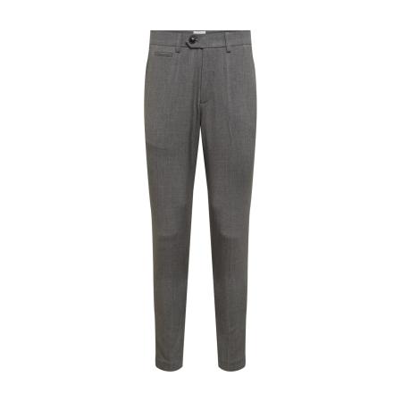 Lindbergh Lindbergh Pantalon Club grijs gemêleerd