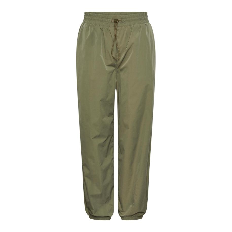 Pieces PIECES Broek FRADINA olijfgroen -