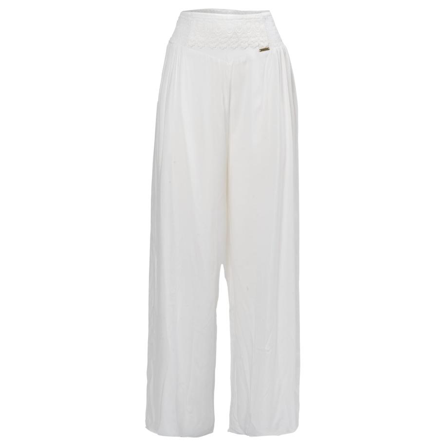 Influencer Influencer Broek wit -