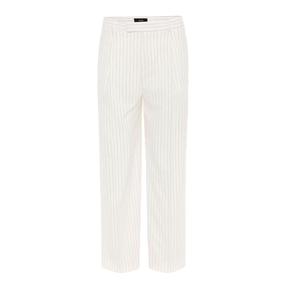 Antioch Antioch Bandplooibroek zwart / wit -