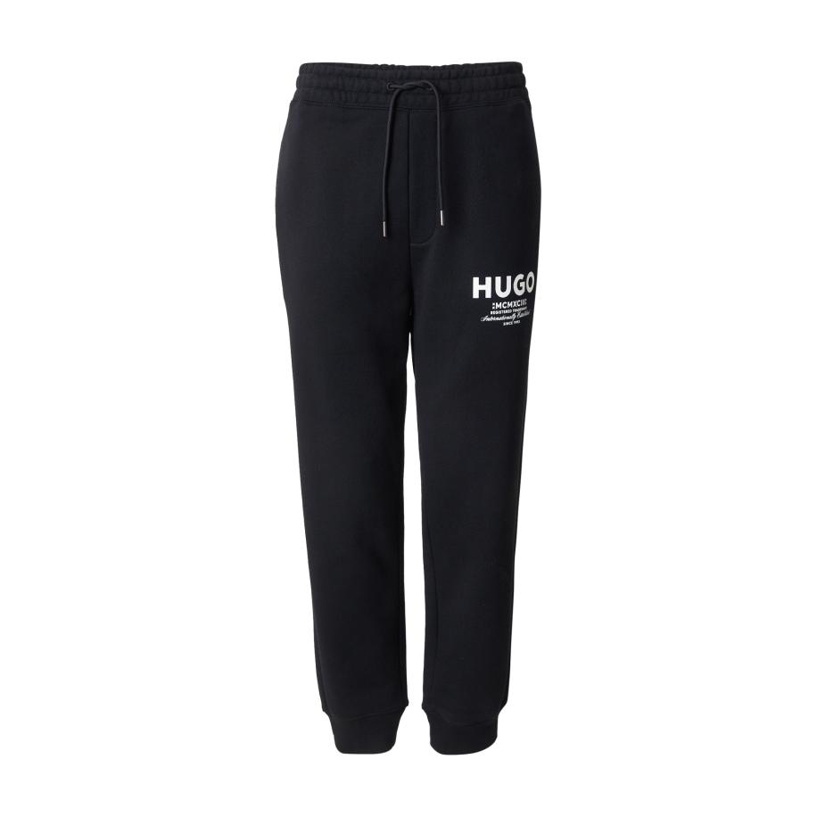 Hugo Boss HUGO Broek Nevez zwart / wit -