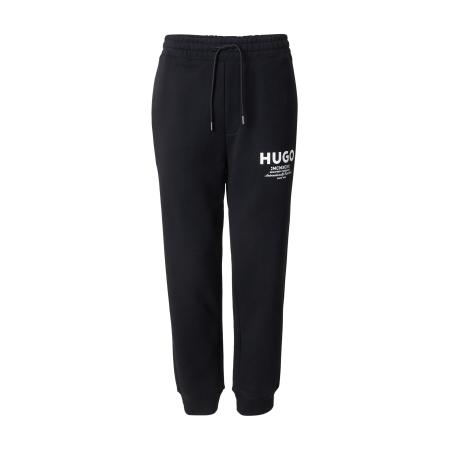 Hugo Boss HUGO Broek Nevez zwart / wit