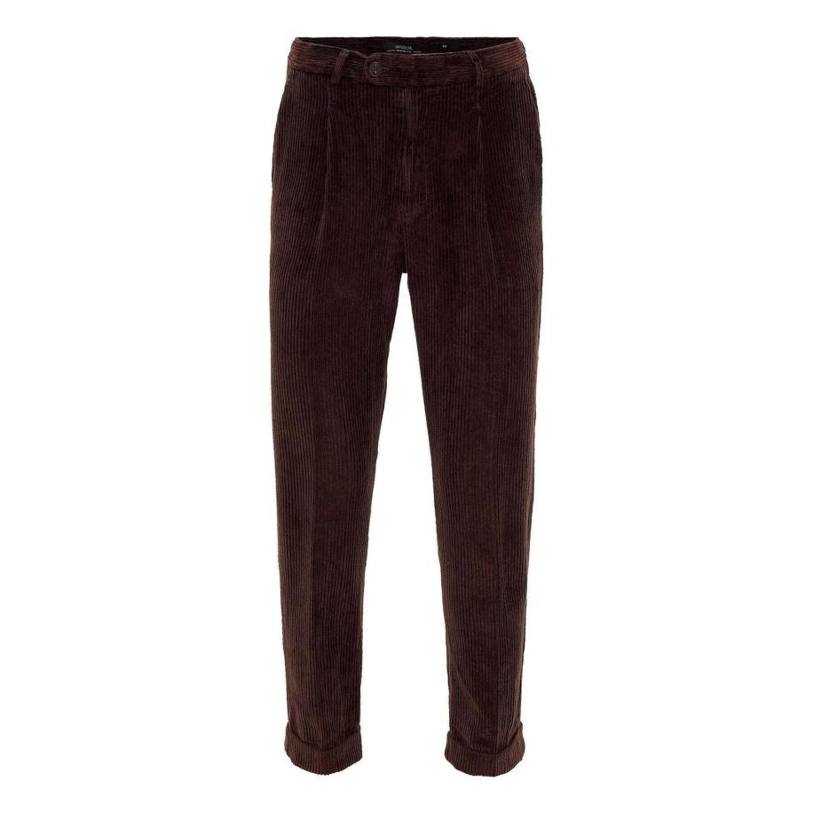 Antioch Antioch Bandplooibroek donkerbruin -