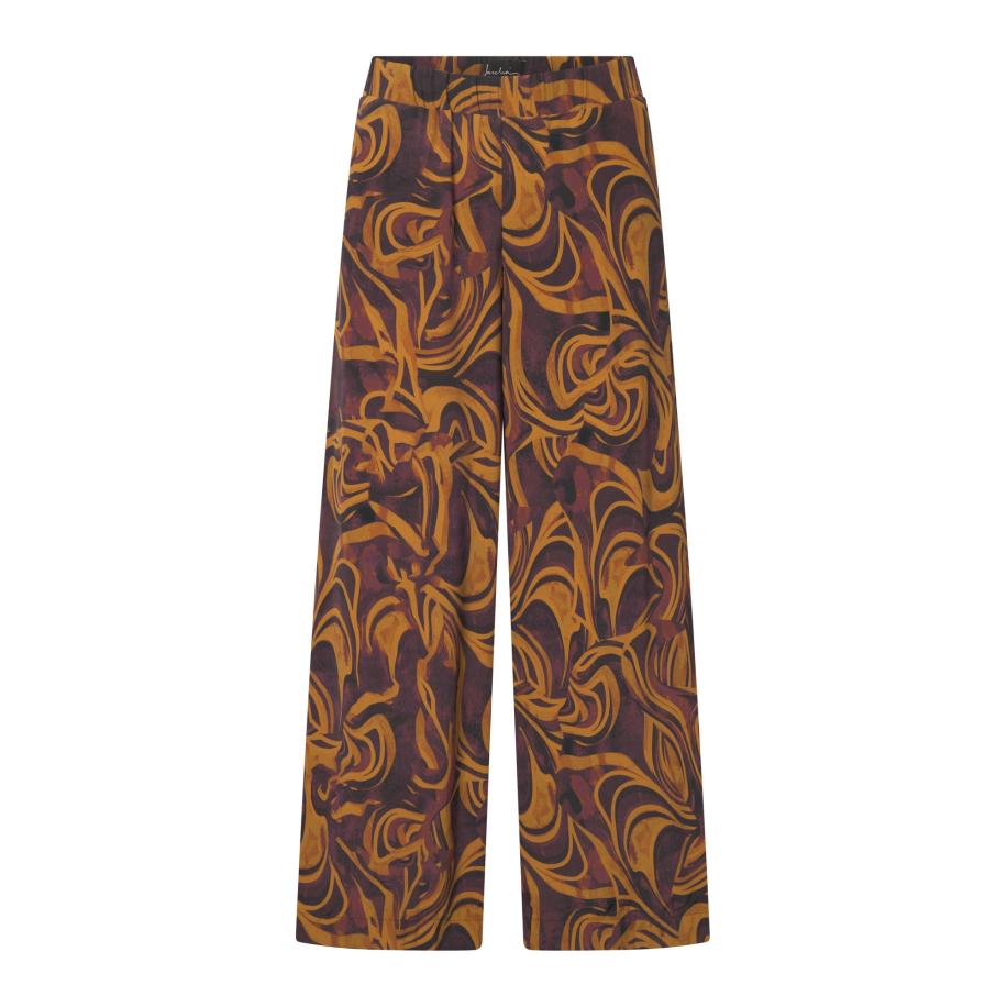 Jascha Stockholm Jascha Stockholm Broek Jocelyn bruin / goud -