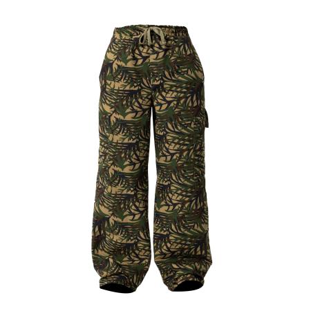 VAMOS CLO VAMOS CLO Broek Freeport camel / groen