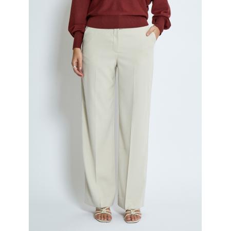 Minus minus Pantalon Livina lichtbeige