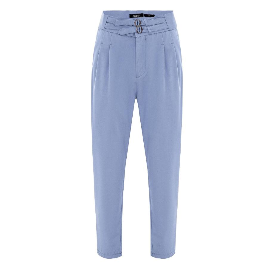 Antioch Antioch Bandplooibroek lichtblauw -