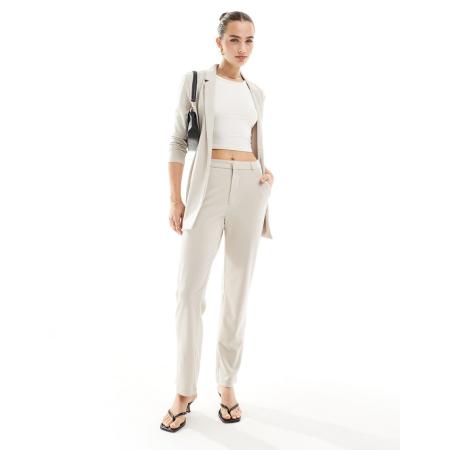 JDY Broek met rechte pijpen in stone-Neutraal
