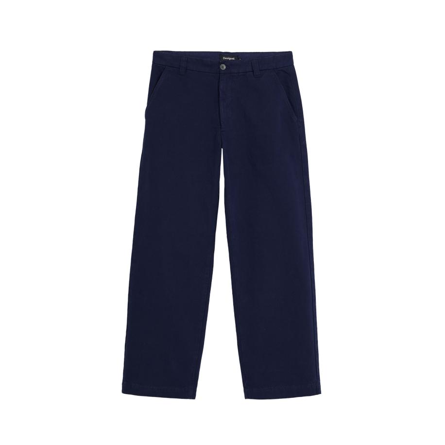 Desigual Desigual Broek donkerblauw -
