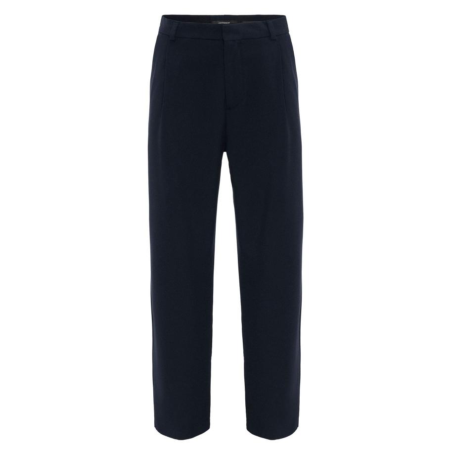 Antioch Antioch Broek blauw gemêleerd -