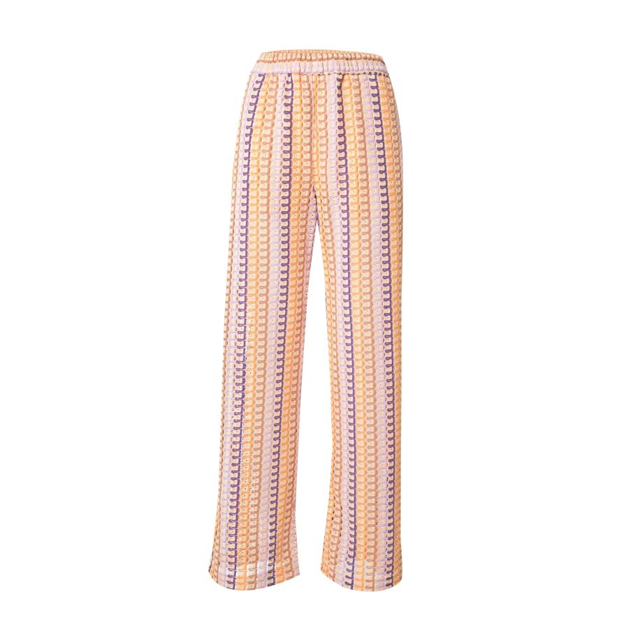 Suncoo Suncoo Broek JUNGLE beige / grijs / lila / lichtlila -