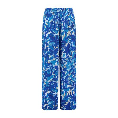 Shiwi Shiwi Broek Tobago beige / blauw / navy / wit