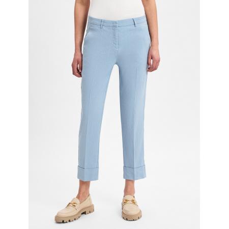 Cambio Cambio Bandplooibroek Krystal lichtblauw