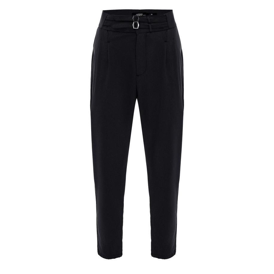 Antioch Antioch Bandplooibroek zwart -