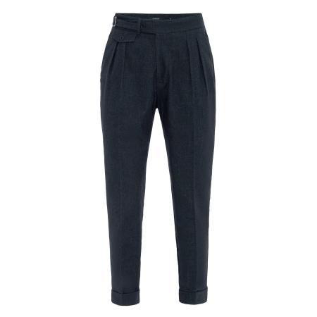 Antioch Antioch Bandplooibroek navy