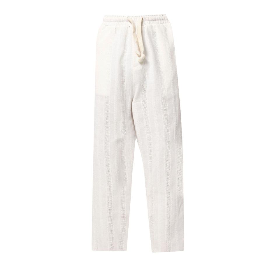 VAMOS CLO VAMOS CLO Broek Coreopsis wit -